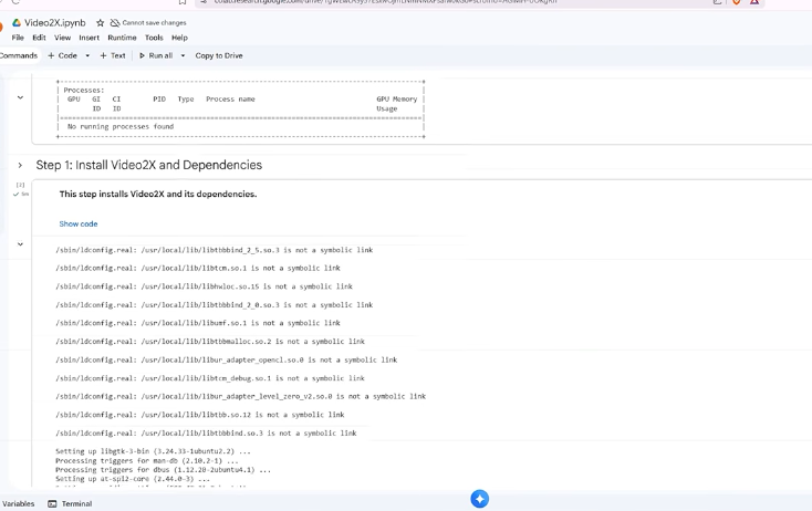 Google Colab Method